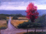 One Red Tree